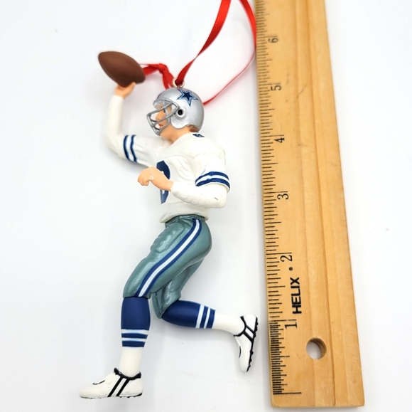 Hallmark Troy Aikman Christmas Ornament Dallas #8 Football - Picture 6 of 8